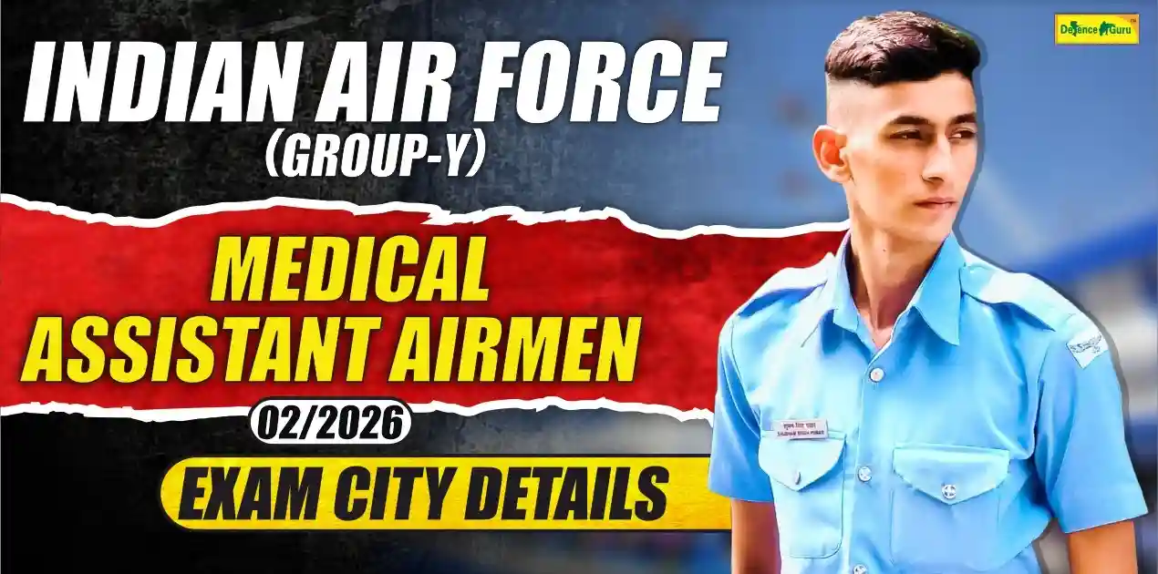 IAF Medical Assistant Airmen 02 2026 Exam City Details