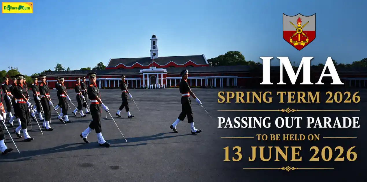 IMA Spring Term 2026 Passing Out Parade
