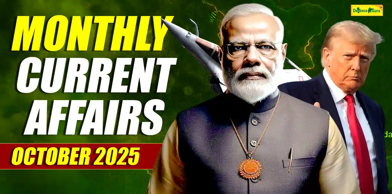 Monthly Current Affairs October 2025