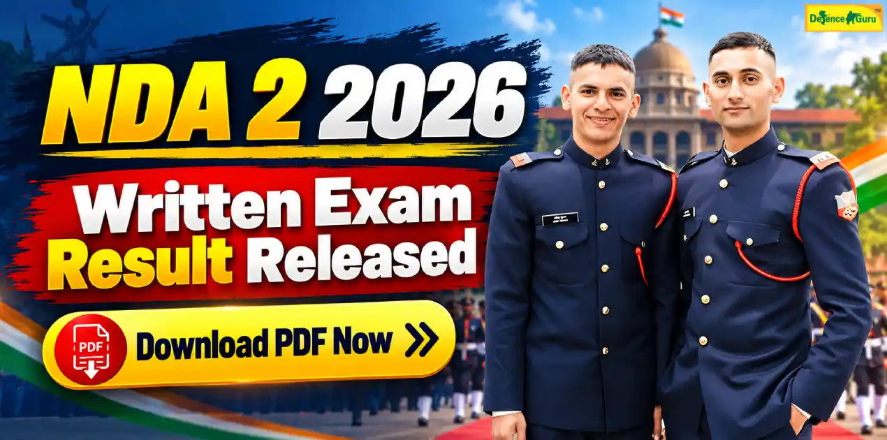 NDA-2 2026 Written Exam Result Out- Check Now