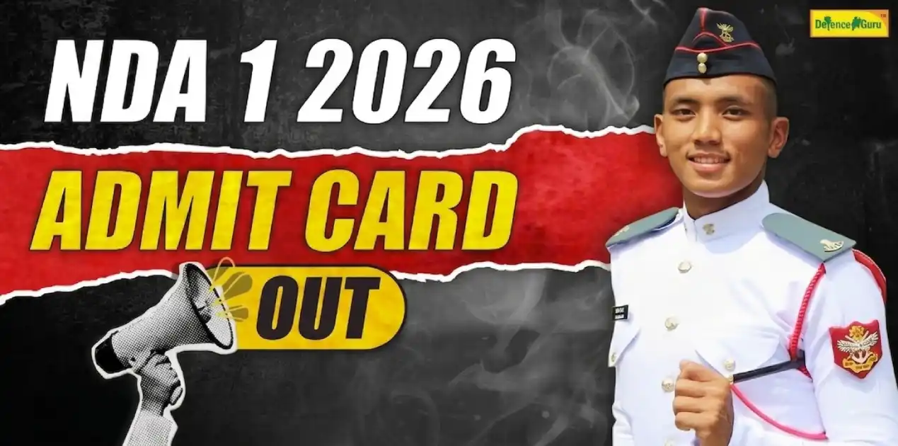 NDA 1 2026 Admit Card is out