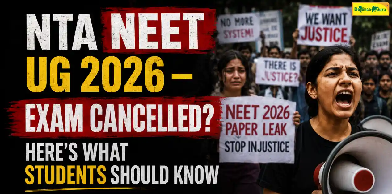 NTA NEET UG 2026 exam cancelled