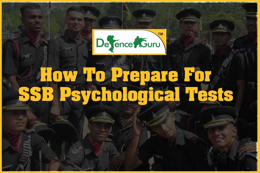 How To Prepare For SSB Psychological Tests