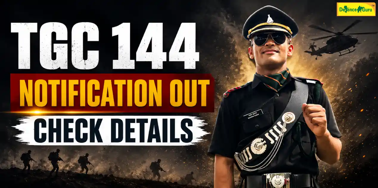 Indian Army TGC 144 notification