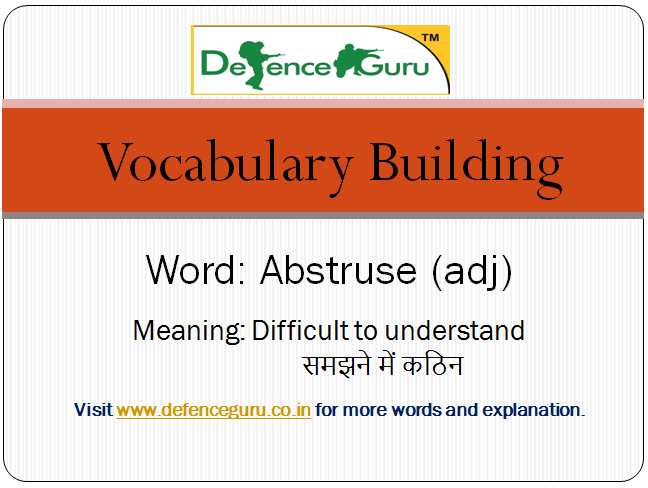 Abstruse