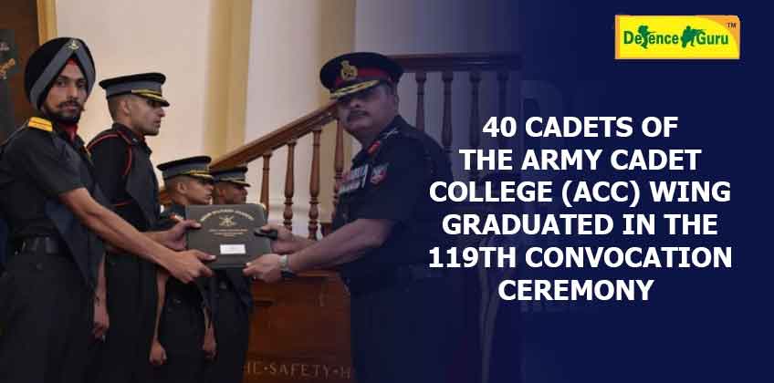 Army Cadet College ACC Wing Graduation Ceremony 119th Course