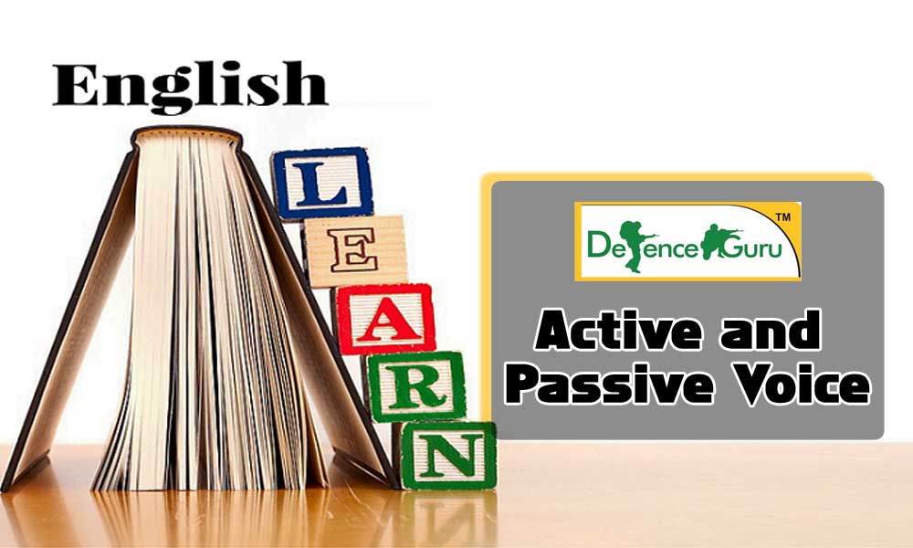 English Grammar Active and Passive Voice