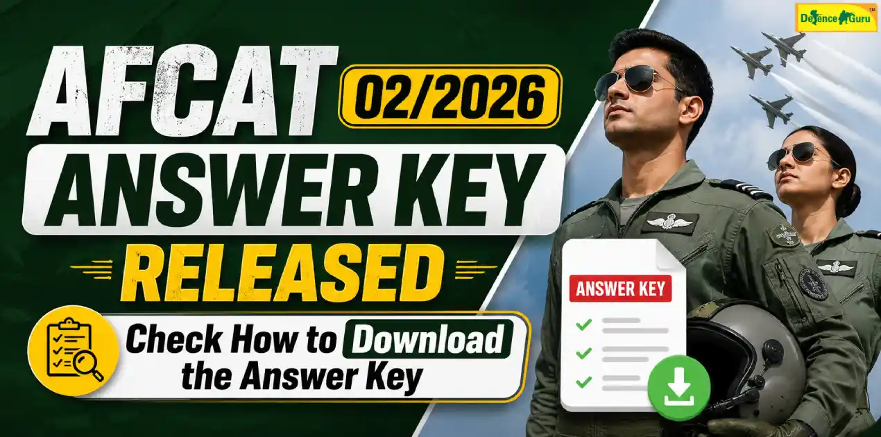 AFCAT 02/2026 Answer Key Released: Check How to Download the Answer Key