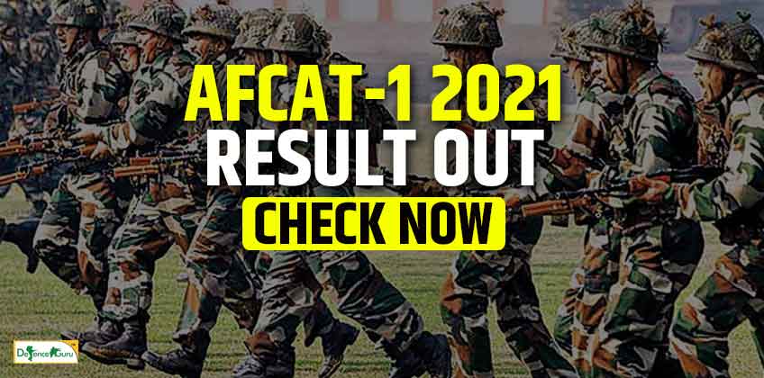 AFCAT 1 2021 Official Result Out - Download Now & Check SSB Date