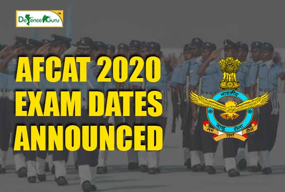 AFCAT 2020 Exam Dates Announced