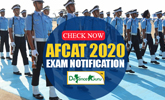 AFCAT 2020 Exam Notification-Check Now