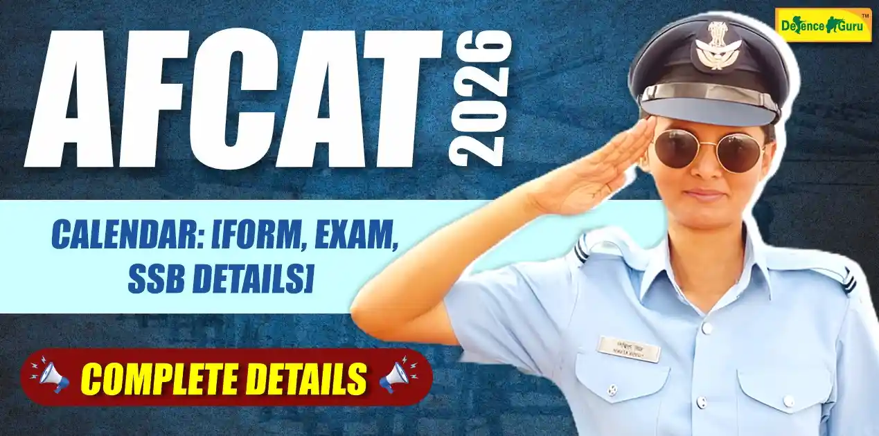 AFCAT 2026 exam calendar