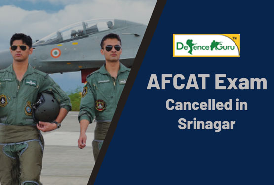 AFCAT Exam Cancelled in Srinagar
