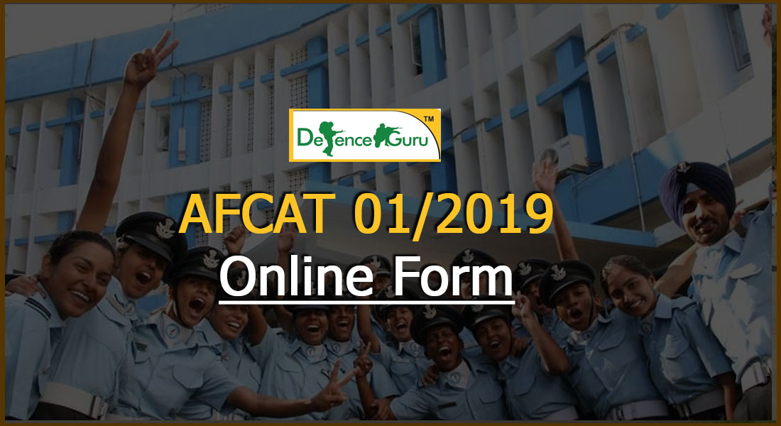 AFCAT 1 2019 Exam Notification