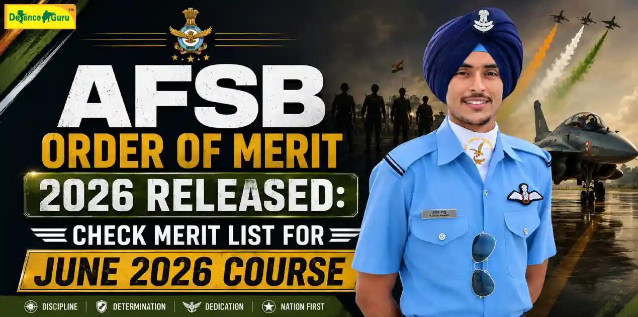 AFSB Order of Merit 2026