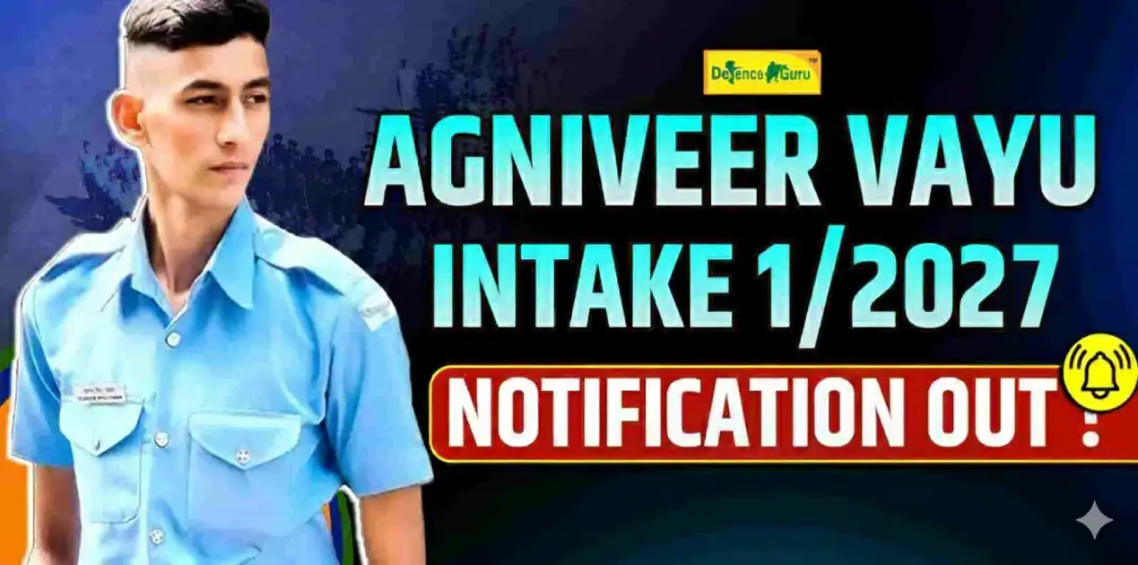 IAF Agniveer Vayu 01/2027 online form