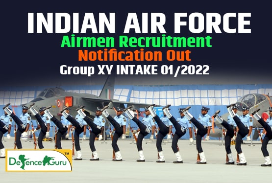 IAF Airmen Recruitment Notification Out Group XY INTAKE 01 2022