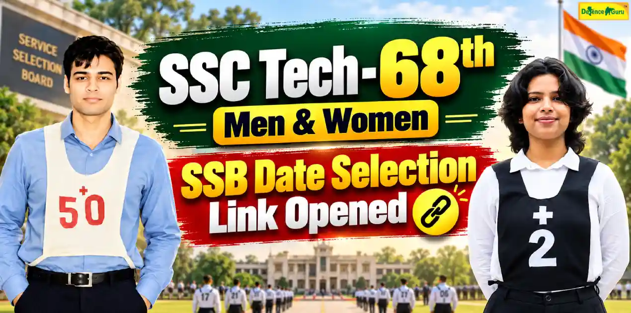 SSC Tech 68 Men SSB date