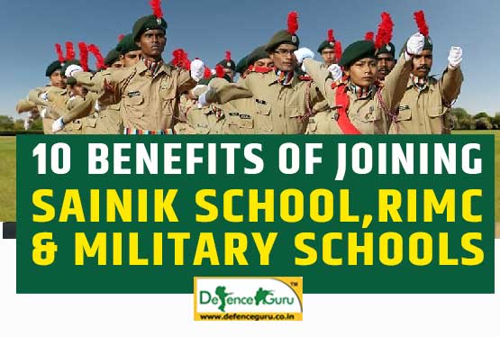 10 Benefits of Joining Sainik School, RIMC and Military School