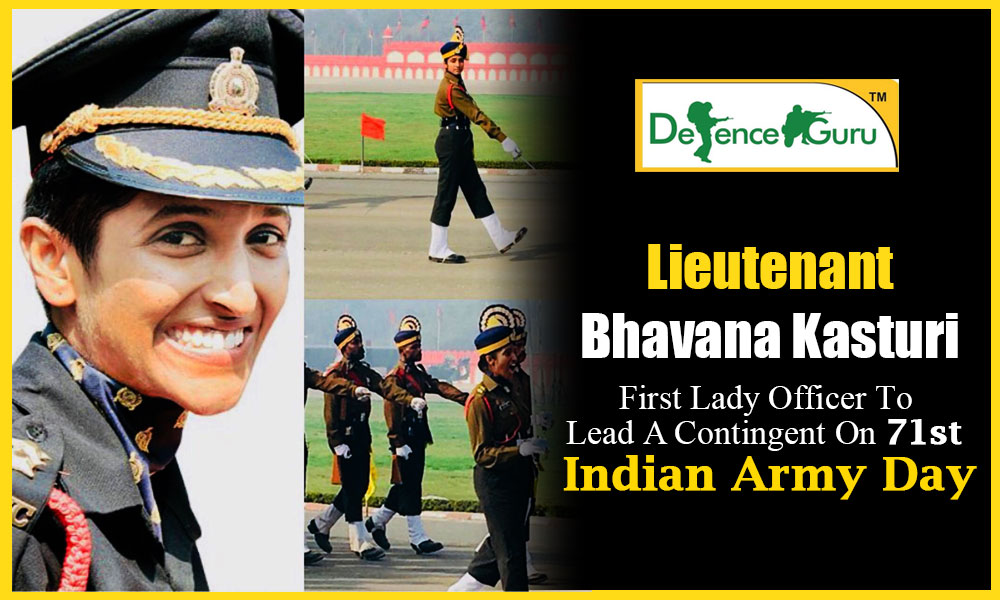 Meet First Lady Officer to Lead A Contingent On 71st Army Day