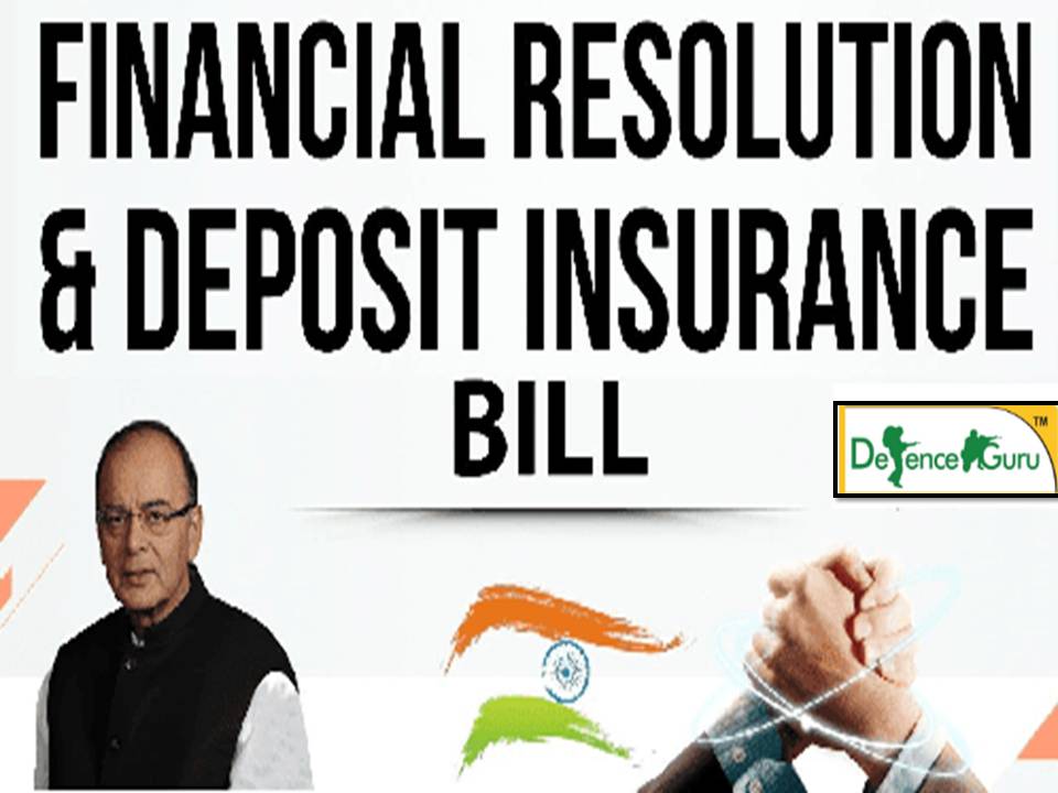 Financial Resolution and deposit Insurance Bill
