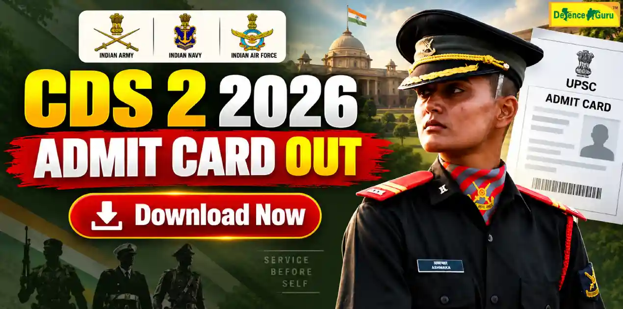 CDS 2 2026 Admit Card