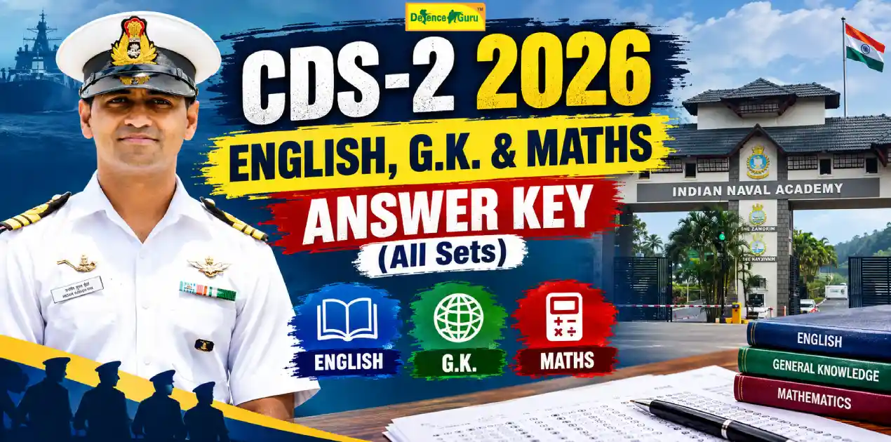 CDS 2 answer key 2026