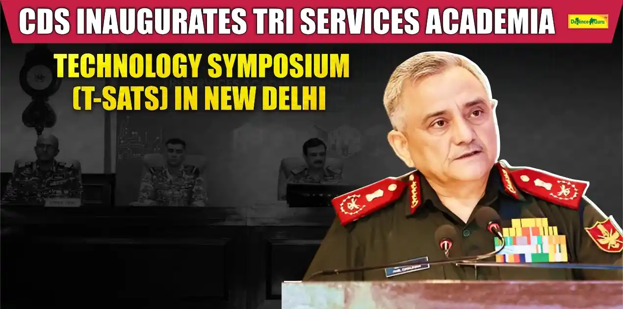 CDS inaugurates Tri Services Academia Technology Symposium