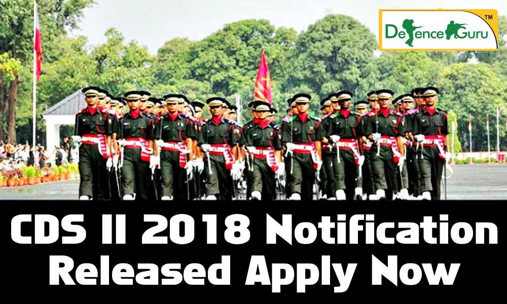 UPSC CDS 2 2018 Notification and Exam Date