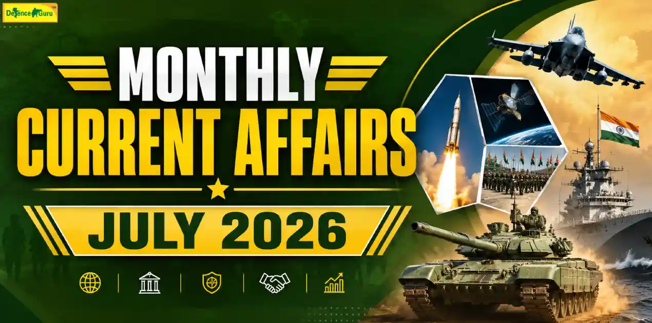 Monthly Current Affairs July 2026