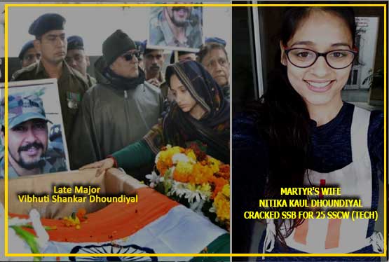 Meet Martyr's wife Nitika Kaul Dhoundiyal, Cleared SSB For ARMY