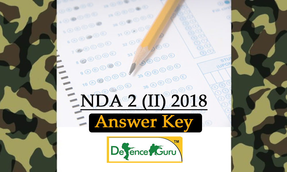 NDA 2 Answer Keys 2018