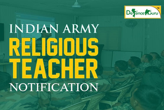 Indian Army Dharm Guru Religious Teacher Notification 2019