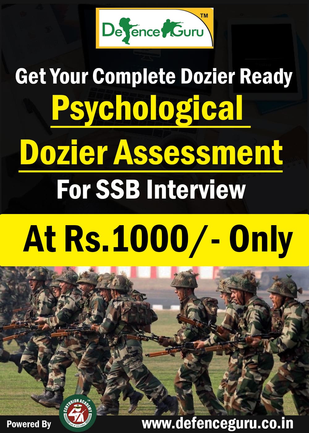 Psychological Dozier Assessment for SSB Interview