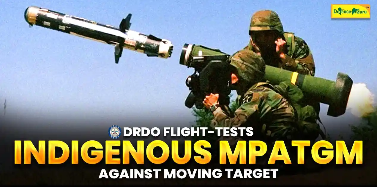 DRDO MPATGM flight test