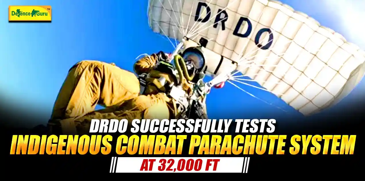 DRDO Combat parachute