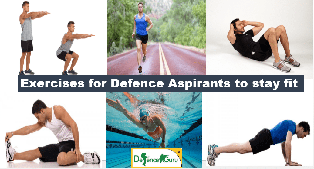 Physical Exercises that Defence Aspirants must Know to stay Fit