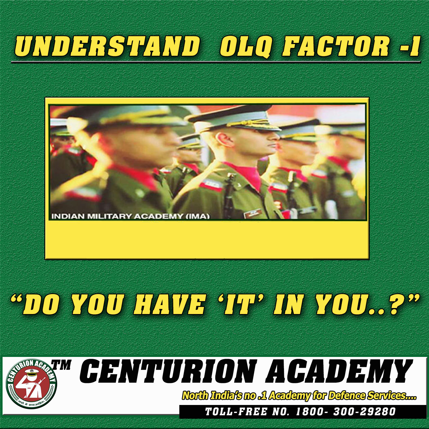 ALL ABOUT OFFICER LIKE QUALITIES-I