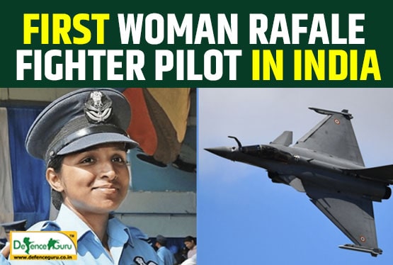 First Woman Rafale Fighter Pilot In India - Lt Shivangi Singh