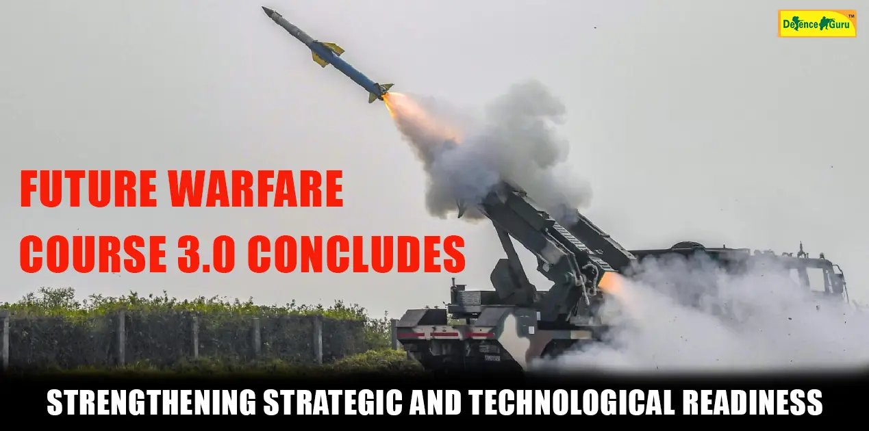 Future Warfare Course 3.0 conclusion