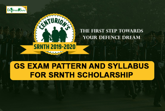 GS Exam pattern and Syllabus for SRNTH Scholarship