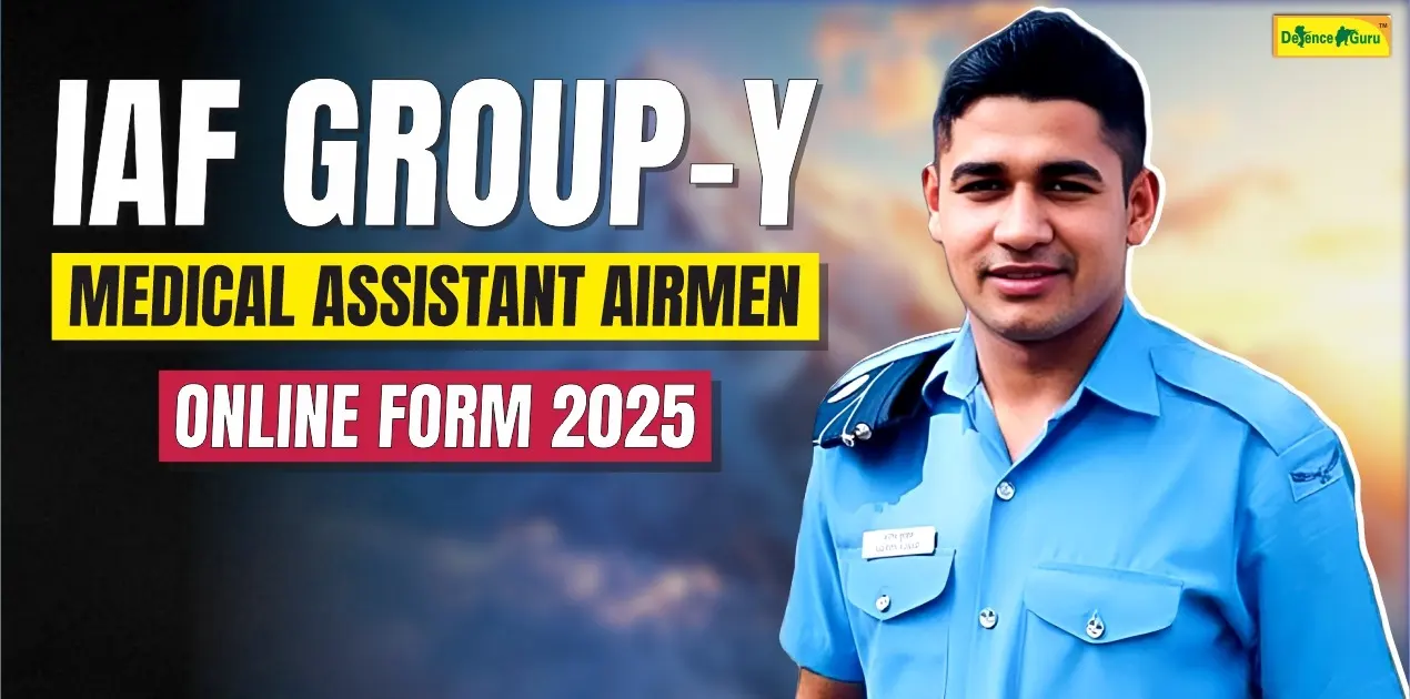 IAF Group Y Medical Assistant Airmen Online Form 2025