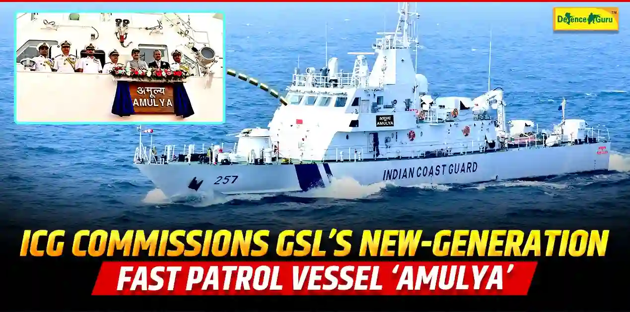 Fast Patrol Vessel ‘Amulya