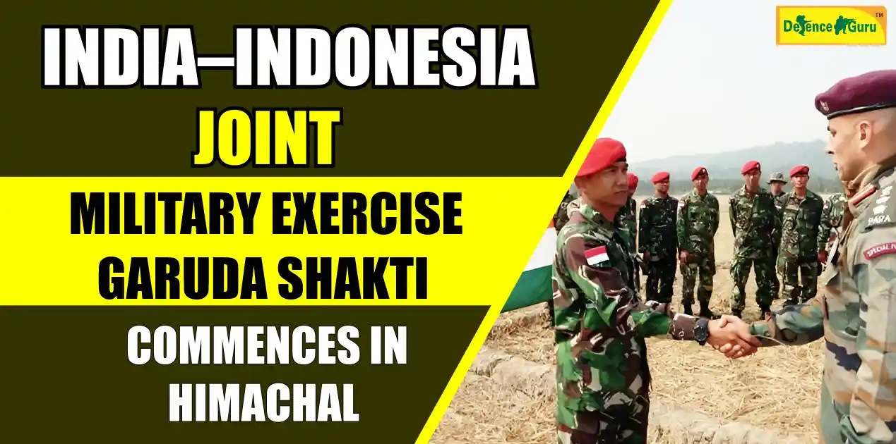 India–Indonesia Joint Military Exercise