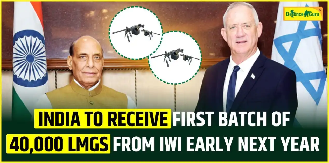 India to Receive First Batch of 40000 LMGs