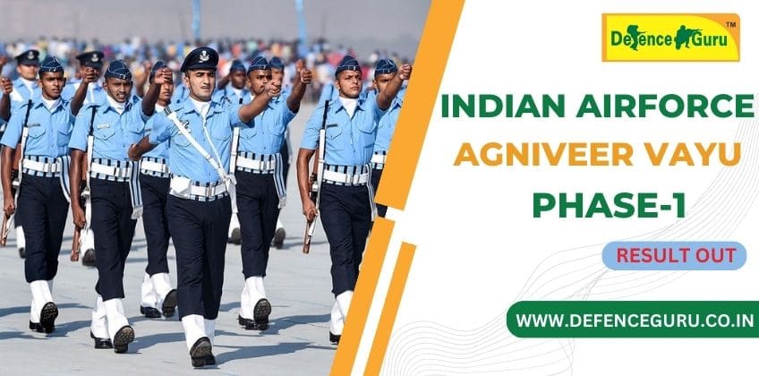 Indian Airforce Agniveer Vayu Phase-1 Result Out