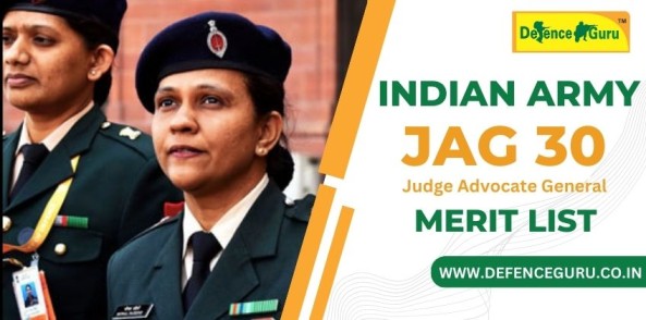 Army Judge Advocate General (JAG) Men - 30th CourseÂ Merit List