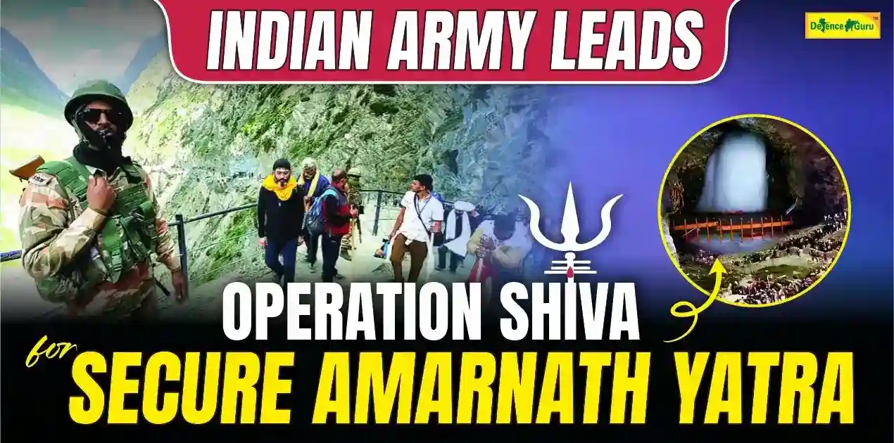 Indian Army Leads Operation SHIVA for Secure Amarnath Yatra