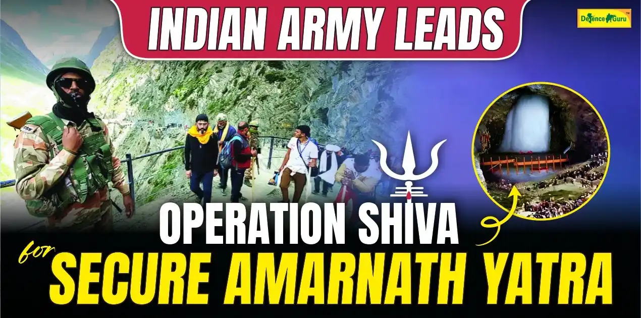 Indian Army Leads Operation SHIVA for Secure Amarnath Yatra