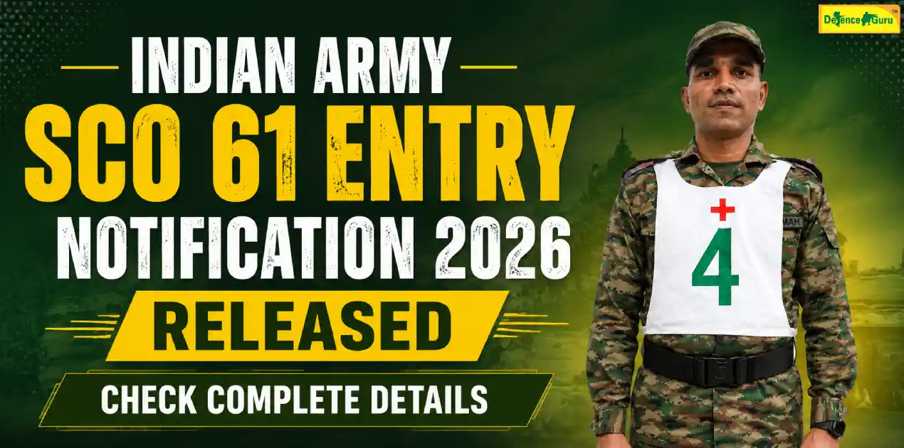 Indian Army SCO 61 Entry 2026